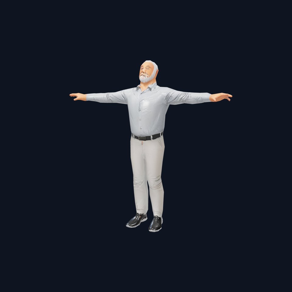 Casual Attire Man model pack